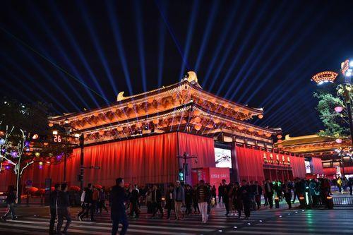 西安网红街美景视频,穿越古今的视觉盛宴