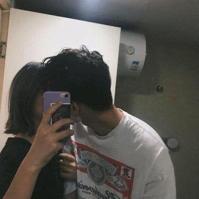 网红男生头像情侣,青春洋溢的甜蜜瞬间