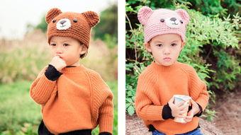 小熊网红儿童帽子怎么样,萌趣设计，温暖守护，育儿必备时尚单品”